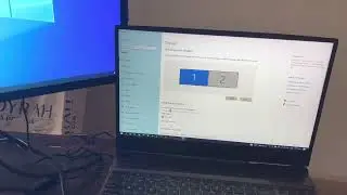 How to get the extended monitor to the left side and solve the cursor issue