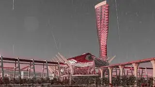 Transportation Hub “El Birka-Station’’ Metro & Monorail Space by Muhhamed Hesham Abdelraouf