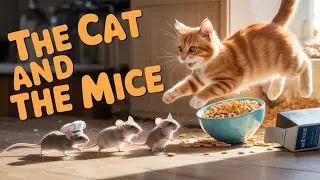 The Cat and the Mice | Moral Story for Kids | Who Will Bell the Cat? | TodTales