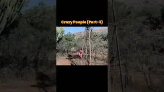 जंगली बंदरों ने इस लड़की पर कर दिया हमला | Crazy People (Part - 3) #shorts