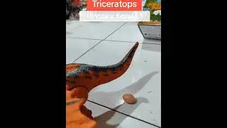 Wow! Robot Dino Kepala 3 Bisa Bertelur