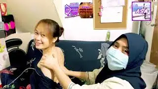BELAJAR PIJAT PUNGGUNG CANTIK SALAH GERAK KESELEO DEH😅 LANGSUNG SEMBUH