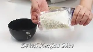 Easy & Healthy: Dried Konjac Rice Quick Prep and Enjoyment!