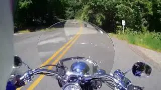 HD on some back roads of New Hampshire