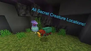 All creature locations in the Minecraft Trails and Tales server!