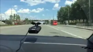 Радар-детектор iBOX PRO 100 GPS против Крис-с и Автодория