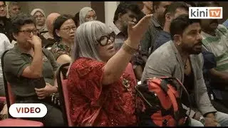 Siti Kasim mencelah di tengah forum JAWI
