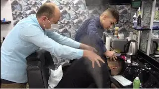 Master Barber and Young Barber Massage | Facial Care | Acne Removal | Head Massage | Back Massage
