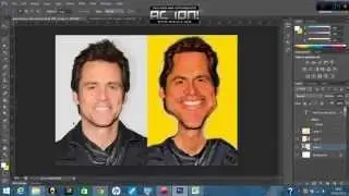 como hacer una caricatura en photoshop