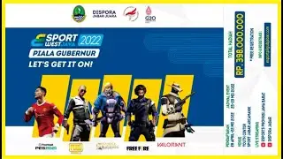 E-Sport Piala Gubernur Jawa Barat 2022 | TOTAL HADIAH 398 JETI