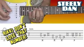 Steely Dan - Rikki Don't Lose That Number - Guitar Lesson (solo) with Tabs!
