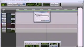 How to use a template in protools