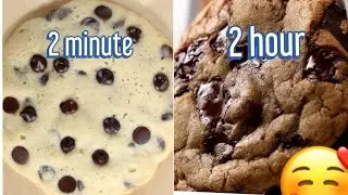 2-Minutes vs. 2-Hour Cookie