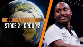 STAGE 2 IS HERE!!!🌍 - The ADC Global Championships - Stage 2 Group 2🌍🏆 | LIVE DARTS
