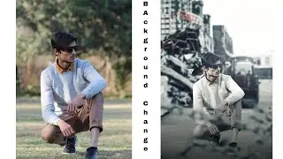 Background Change Tutorial / Photoshop Tutorial / Photo Manipulation / Photoshop Manipulation /