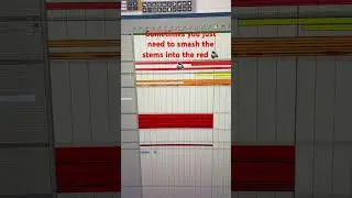 Sometimes you just need to slam the stems into the red! #music #musicproduction #electronicmusic