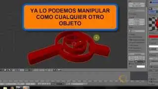 BLENDER Imagen 2D convertida en 3D