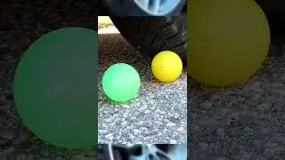 Crushing Crunchy & Soft Things by Car! #shorts #crushing #asmr #crunchy