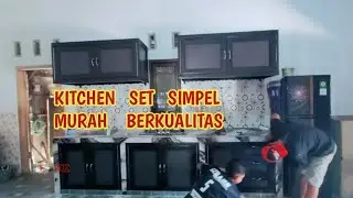 review fuul kitcen set minimalis