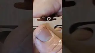 Making a Violin Bridge... Now on TikTok 