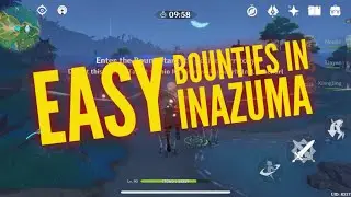 Genshin Impact | Inazuma Bounties | EASY | Kazuha Xinyan Xiangling Noelle