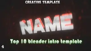 TOP 10 Blender intro template