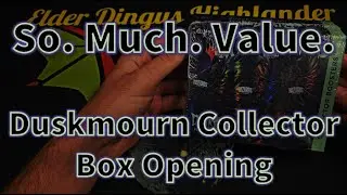 Duskmourn Collector Booster Box Opening - Unboxing Packs of Magic the Gathering's Newest Set DSK