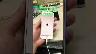Forgot your iCloud account bypass sim working 