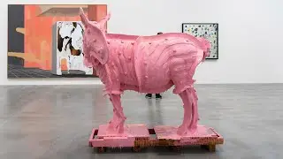 Michael Joo - Doppleganger (Pink Rocinante) - Newport Street Gallery - London - October 2019