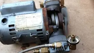 Безмаслянный  двух-цилиндровый компрессор Gast 5KC37SN363HX  на 220V.