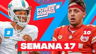 POWER RANKINGS de Semana 17 con Locos por la NFL 2023