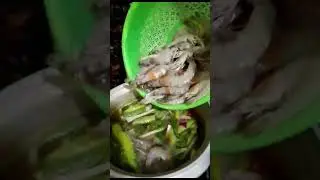 SHRIMP SINIGANG with VEGETABLES #shorts #viralvideo #trending #recipe