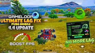 GameLoop Lag Fix! This Optimization Changed Everything 🚀 | PUBG MOBILE