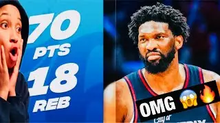 Joel Embiid Drops 70 Points vs. Spurs, NEW Career-High & 76ers Record 🔥 | Jasmine TV