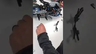 1:5 Scale Yamaha MT-10 SP is HUGE! #lego #livestream #shorts