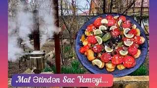 #AzerbaijanCuisine Mal Ətindən Sac Yeməyi...