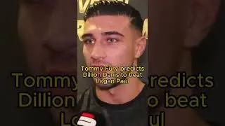 Tommy Fury predicts Dillon Danis to beat Logan Paul