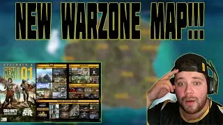 OCROSSHAIR CHECKS OUT THE WARZONE PACIFIC SEASON ONE ROAD MAP!!!!