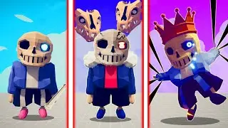 EVOLUTION OF SANS | TABS - Totally Accurate Battle Simulator