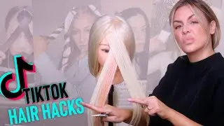 Hairdresser Tests Most Popular TikTok Hair Hacks