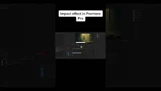 Tutorial: Creating Impact Effects in Premiere Pro Part 1 #tip #tutorial #editing #greenscreen