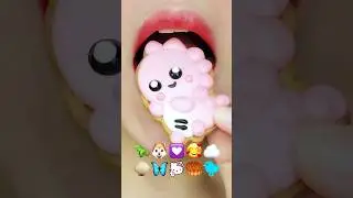 @Sunny_EATING_ Various character cookies emoji challenge (sped up)