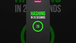 Hashing in 20 seconds | What is Hashing #shorts #hashing #youtubeshorts #short #viral