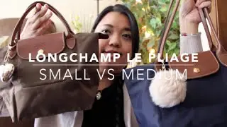 Longchamp Le Pliage Bag Comparison | Small VS Medium