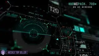 HUD UI PACK 700+ ► [ AFTER EFFECTS TEMPLATES ]