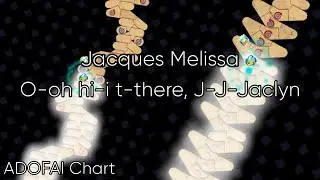 Jacques Melissa - O-oh hi-i t-there, J-J-Jaclyn (Short) // ADOFAI Custom Chart