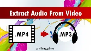 How To Extract Audio From Video With VLC Media Player - FREE