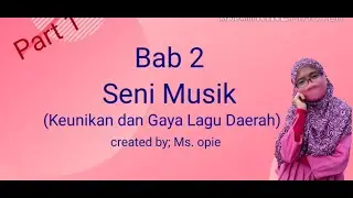 Seni Musik kelas 8 - Keunikan dan Gaya Lagu Daerah (PART - 1)