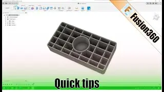 FUSION 360 How to make Rib or web reinforcement 4K