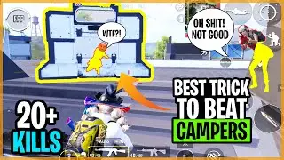 Best Trick To Beat Campers In Battlegrounds Mobile India 🇮🇳 [HINDI] • 20+ Frags • BGMI 🇮🇳